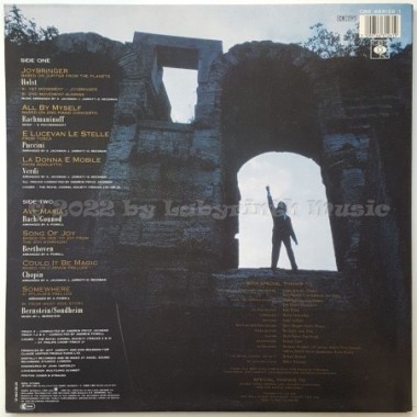 Peter Hofmann & The London Symphony Orchestra - Monuments • 12" Vinyl LP • MINT - Labyrinth Music