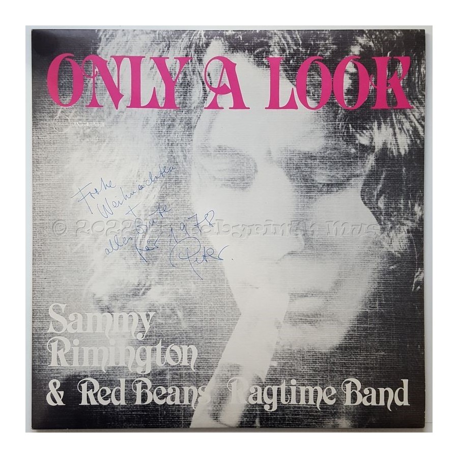 Sammy Rimington & Red Beans Ragtime Band - Only A Look  • 12" Vinyl LP • EX - Labyrinth Music