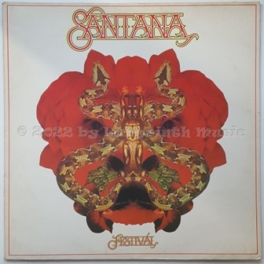Santana - Festivál • 12" Vinyl LP - Labyrinth Music