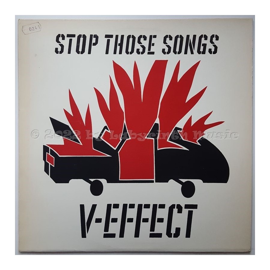 V-Effect - Stop Those Songs • 12" Vinyl LP • EX - Labyrinth Music