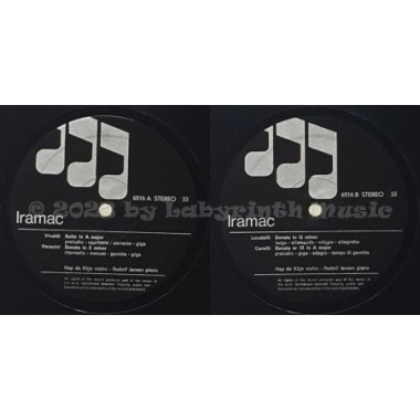 Nap De Klijn & Rudolf Jansen - Violin Sonatas • 12" Vinyl LP • EX - Labyrinth Music