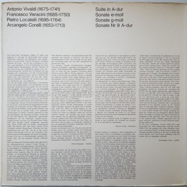 Nap De Klijn & Rudolf Jansen - Violin Sonatas • 12" Vinyl LP • EX - Labyrinth Music