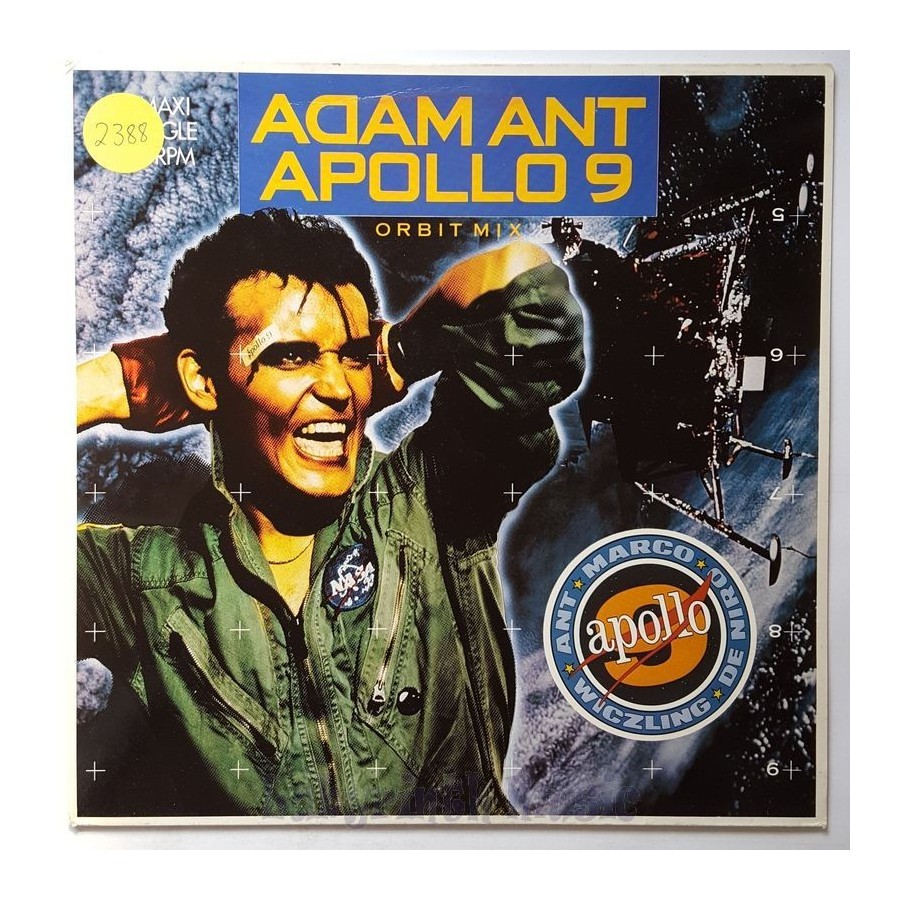 Adam Ant - Apollo 9 • 12" Vinyl Maxi • EX - Labyrinth Music