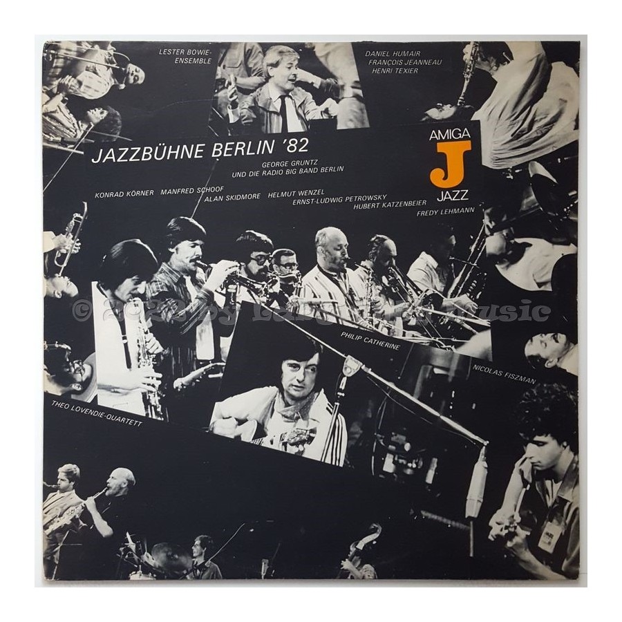 Various - Jazzbühne Berlin '82 • 12" Vinyl LP • EX - Labyrinth Music