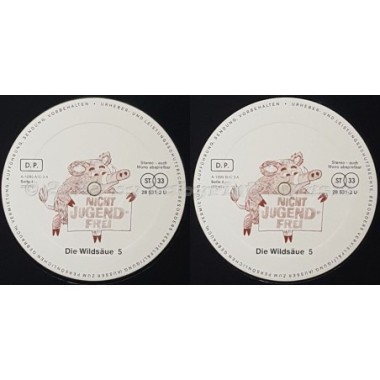 Wildsäue, Die - Die Wildsäue 5 • 12" Vinyl LP • EX - Labyrinth Music