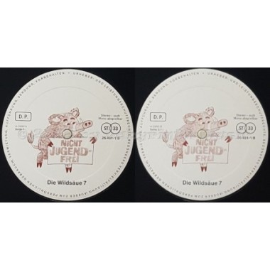 Wildsäue, Die - Die Wildsäue 7 • 12" Vinyl LP • EX - Labyrinth Music