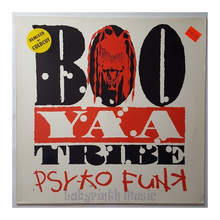 Boo-Yaa T.R.I.B.E. - Psyko Funk • 12" Vinyl Maxi • EX - Labyrinth Music