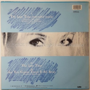 Agnetha Fältskog - The Last Time • 12" Vinyl Maxi • EX - Labyrinth Music