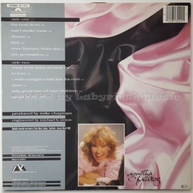 Agnetha Fältskog - Wrap Your Arms Around Me • 12" Vinyl LP • EX - Labyrinth Music