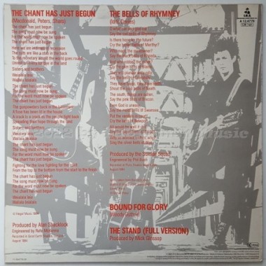 The Alarm - The Chant Has Just Begun • 12" Vinyl Maxi - Labyrinth Music