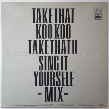 Anna Domino - Take That • 12" Vinyl Maxi - Labyrinth Music