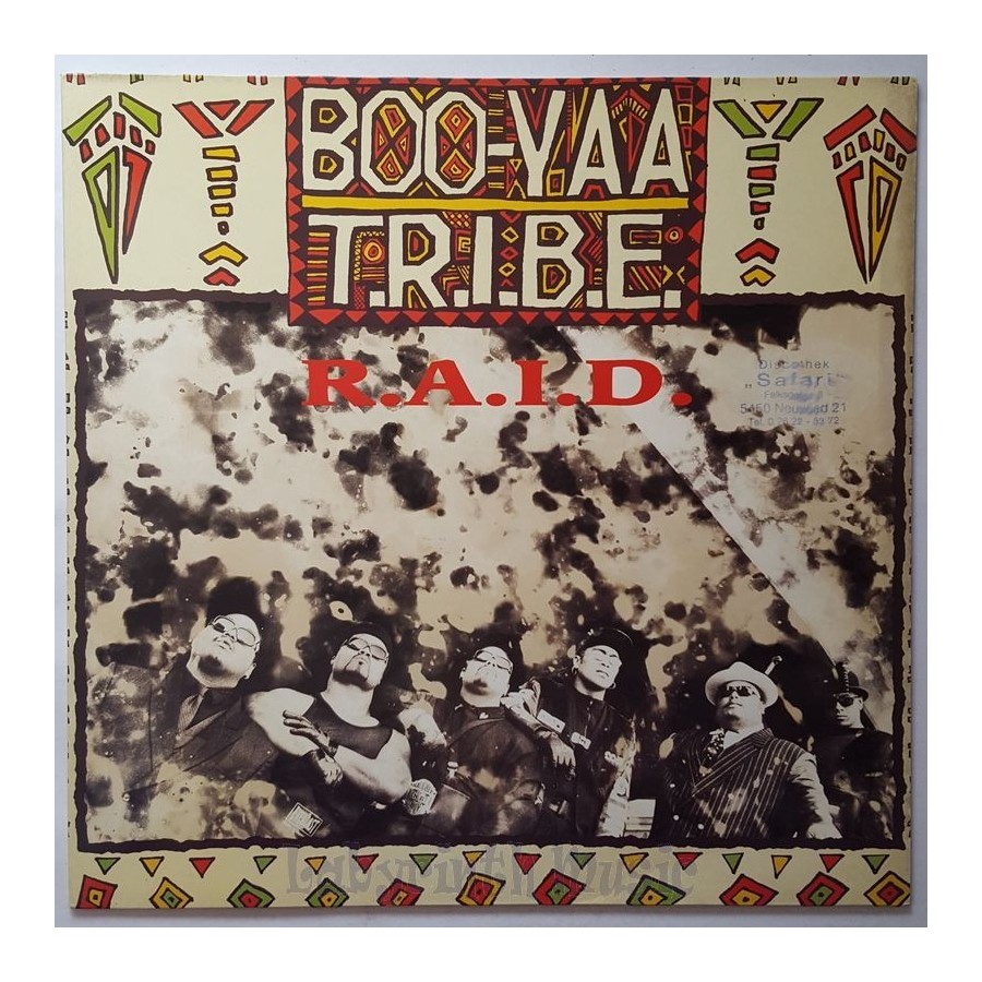 Boo-Yaa T.R.I.B.E. - R.A.I.D. • 12" Vinyl Maxi • EX - Labyrinth Music