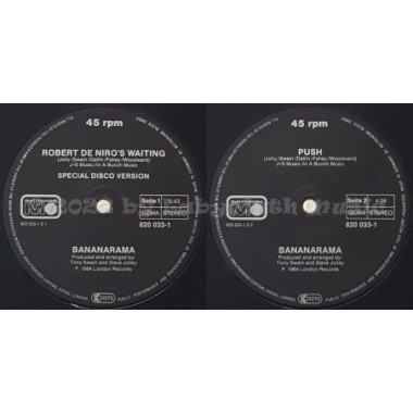 Bananarama - Robert De Niro's Waiting... • 12" Vinyl Maxi • EX - Labyrinth Music