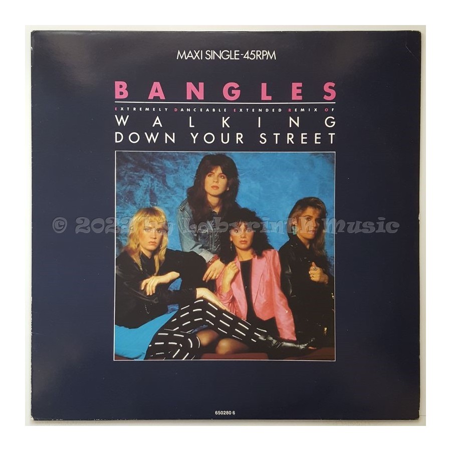 Bangles - Walking Down Your Street • 12" Vinyl Maxi • EX - Labyrinth Music