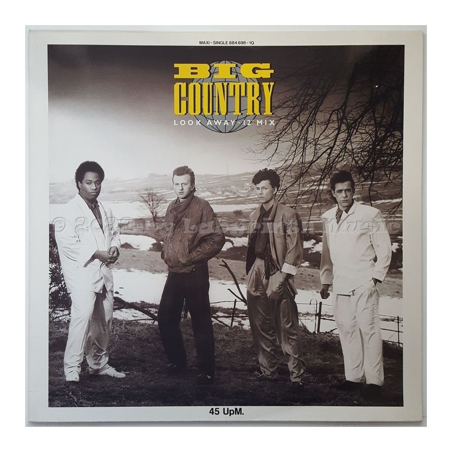 Big Country - Look Away • 12" Vinyl Maxi • NM - Labyrinth Music