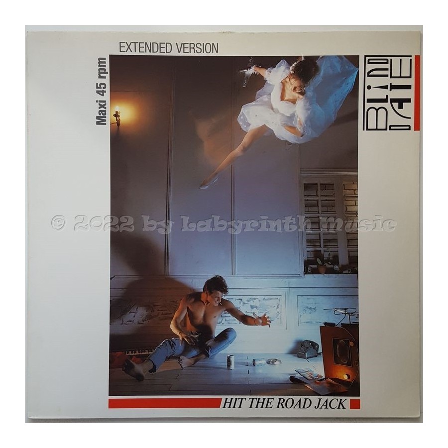 Blind Date - Hit The Road Jack • 12" Vinyl Maxi • NM - Labyrinth Music