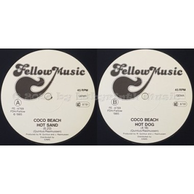 Coco Beach - Hot Sand • 12" Vinyl Maxi • EX - Labyrinth Music