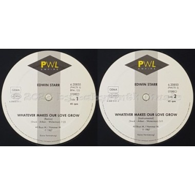 Edwin Starr - Whatever Makes Our Love Grow • Remix • 12" Vinyl Maxi - Labyrinth Music