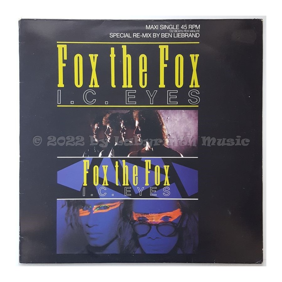 Fox The Fox - I.C. Eyes • 12" Vinyl Maxi • EX - Labyrinth Music