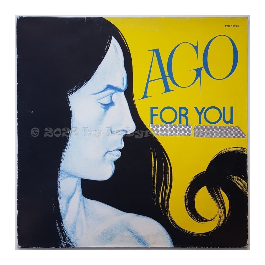 Ago - For You • 12" Vinyl LP - Labyrinth Music