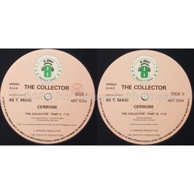 Cerrone - The Collector • 12" Vinyl Maxi • NM - Labyrinth Music