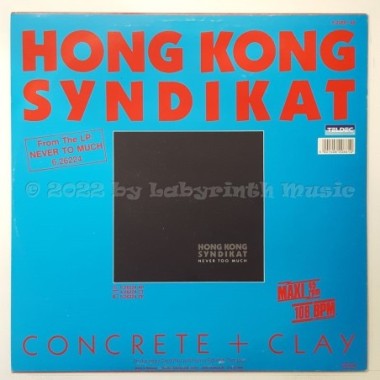 Hong Kong Syndikat - Concrete + Clay • 12" Vinyl Maxi - Labyrinth Music