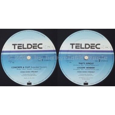 Hong Kong Syndikat - Concrete + Clay • 12" Vinyl Maxi - Labyrinth Music