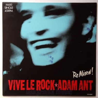 Adam Ant - Vive Le Rock • Remix • 12" Vinyl Maxi • MINT - Labyrinth Music
