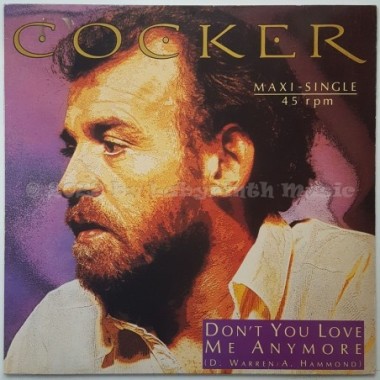 Joe Cocker - Don't You Love Me Anymore • 12" Vinyl Maxi • EX - Labyrinth Music