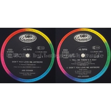 Joe Cocker - Don't You Love Me Anymore • 12" Vinyl Maxi • EX - Labyrinth Music