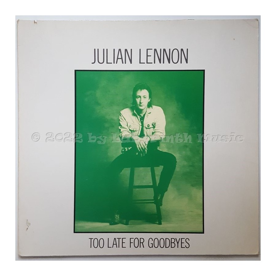 Julian Lennon - Too Late For Goodbyes • 12" Vinyl Maxi - Labyrinth Music