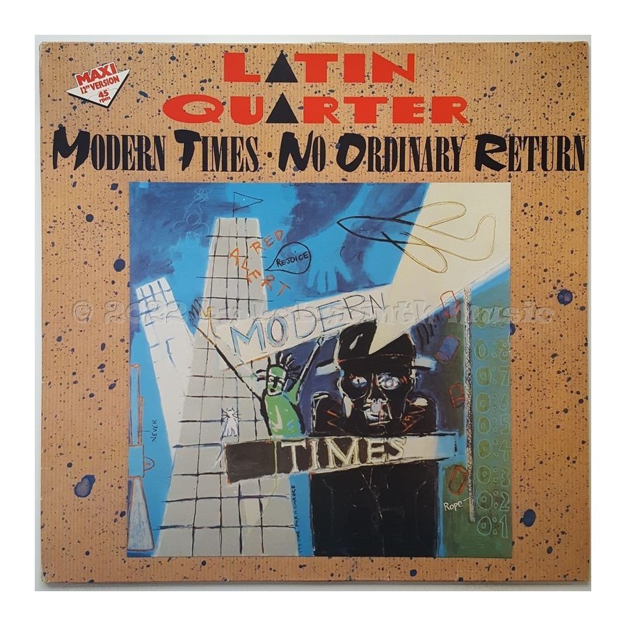 Latin Quarter - Modern Times • 12" Vinyl Maxi - Labyrinth Music