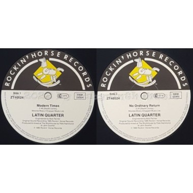 Latin Quarter - Modern Times • 12" Vinyl Maxi - Labyrinth Music