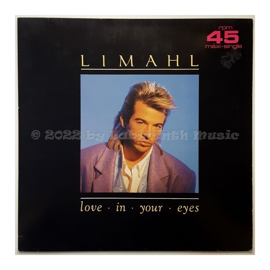Limahl - Love In Your Eyes • 12" Vinyl Maxi • EX - Labyrinth Music