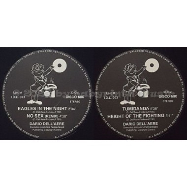 Dario Dell 'Aere • Fockewulf 190 - Eagles In The Night • 12" Vinyl LP • NM - Labyrinth Music
