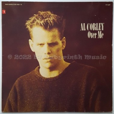 Al Corley - Over Me • 12" Vinyl Maxi - Labyrinth Music