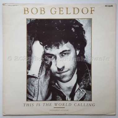 Bob Geldof - This Is The World Calling • 12" Vinyl Maxi • EX - Labyrinth Music