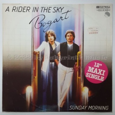 Bogart - A Rider In The Sky • 12" Vinyl Maxi - Labyrinth Music