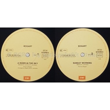 Bogart - A Rider In The Sky • 12" Vinyl Maxi - Labyrinth Music