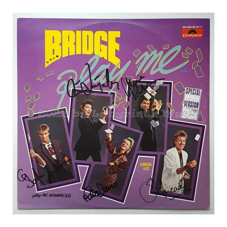 Bridge - Play Me • 12" Vinyl Maxi • EX - Labyrinth Music