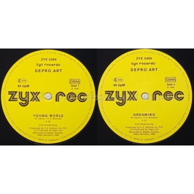 Depro Art - Young World • 12" Vinyl Maxi • EX - Labyrinth Music
