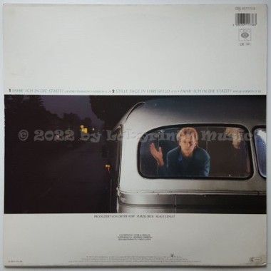 Dieter Hoff - Fahr' Ich In Die Stadt • 12" Vinyl Maxi • MINT - Labyrinth Music