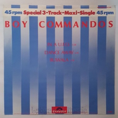 Boy Commandos - In A U.F.O. • 12" Vinyl Maxi - Labyrinth Music