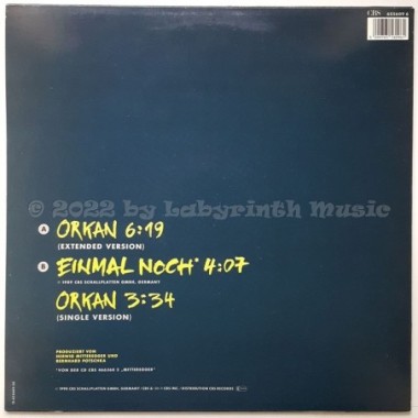 Herwig Mitteregger - Orkan • 12" Vinyl Maxi • MINT - Labyrinth Music