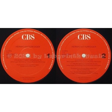 Herwig Mitteregger - Orkan • 12" Vinyl Maxi • MINT - Labyrinth Music