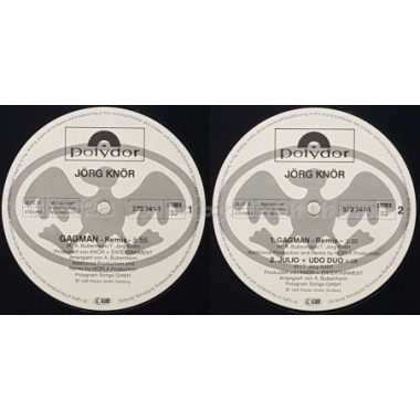 Jörg Knör - Gagman • 12" Vinyl Maxi • EX - Labyrinth Music