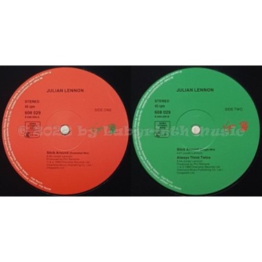 Julian Lennon - Stick Around • 12" Vinyl Maxi • EX - Labyrinth Music