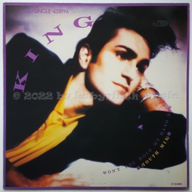 King - Won't You Hold My Hand Now • Youth Mix • 12" Vinyl Maxi • NM - Labyrinth Music