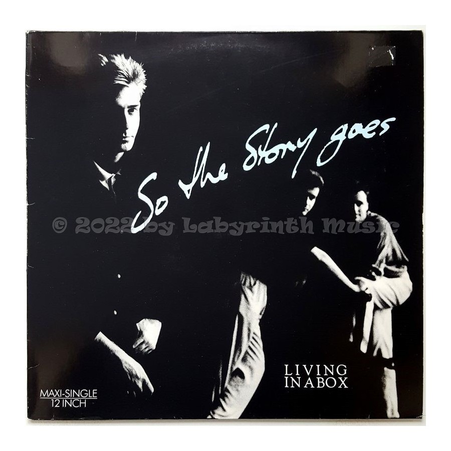 Living In A Box - So The Story Goes • 12" Vinyl Maxi • EX - Labyrinth Music