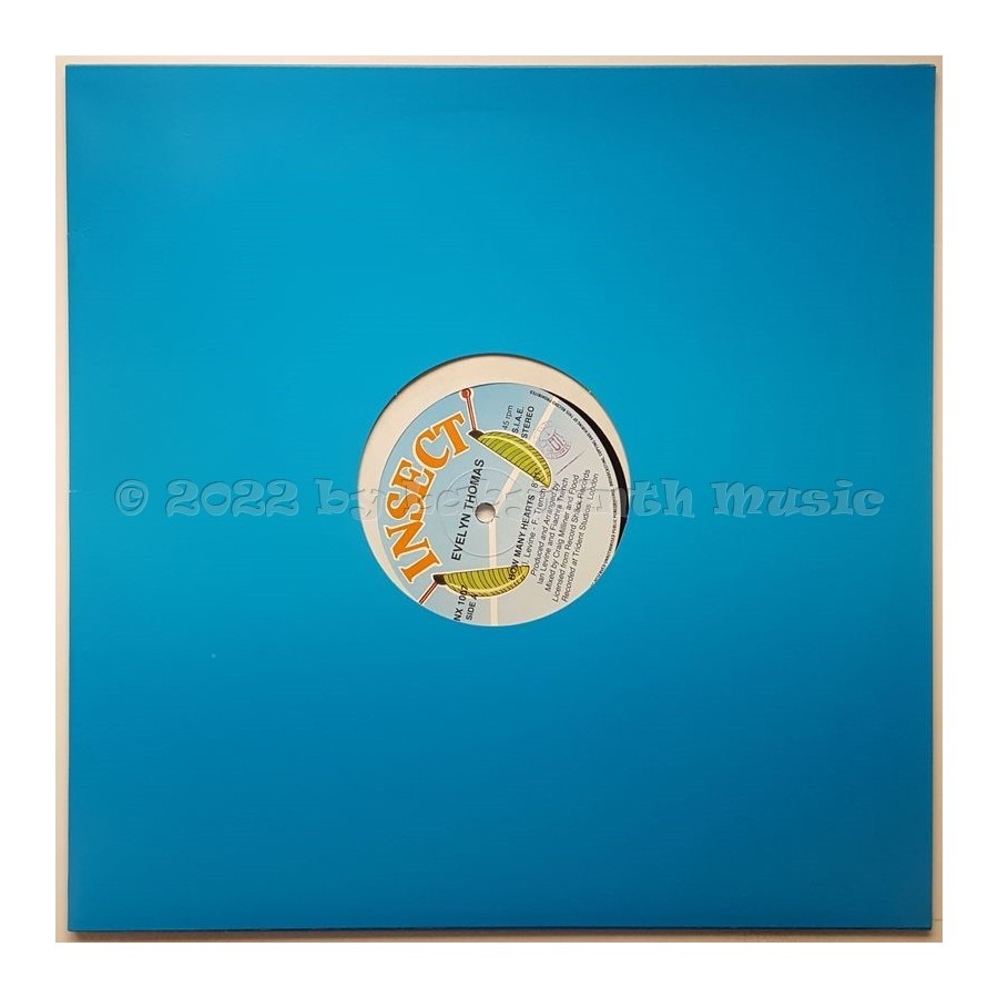 Evelyn Thomas - How Many Hearts • 12" Vinyl Maxi - Labyrinth Music